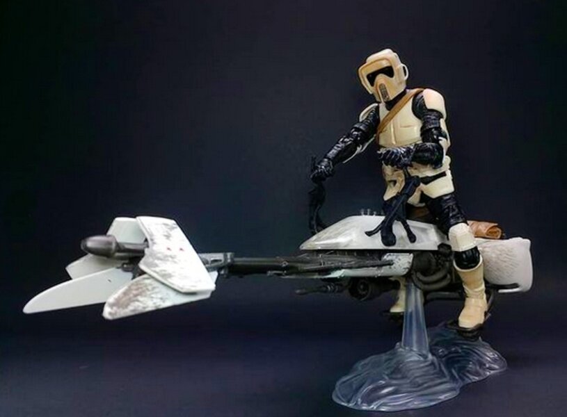 speeder bike stormtrooper mandalorian